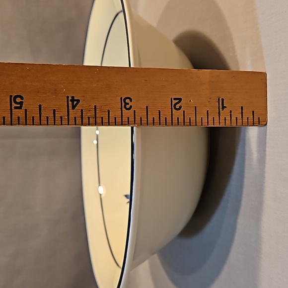 NEW Noritake Blue Chintz 9104 Round Vegetable Serving Bowl - Picture 8 of 8